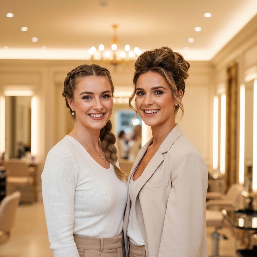 Das Team von Jasmin Goldinger — Hairstylistinnen in Wien